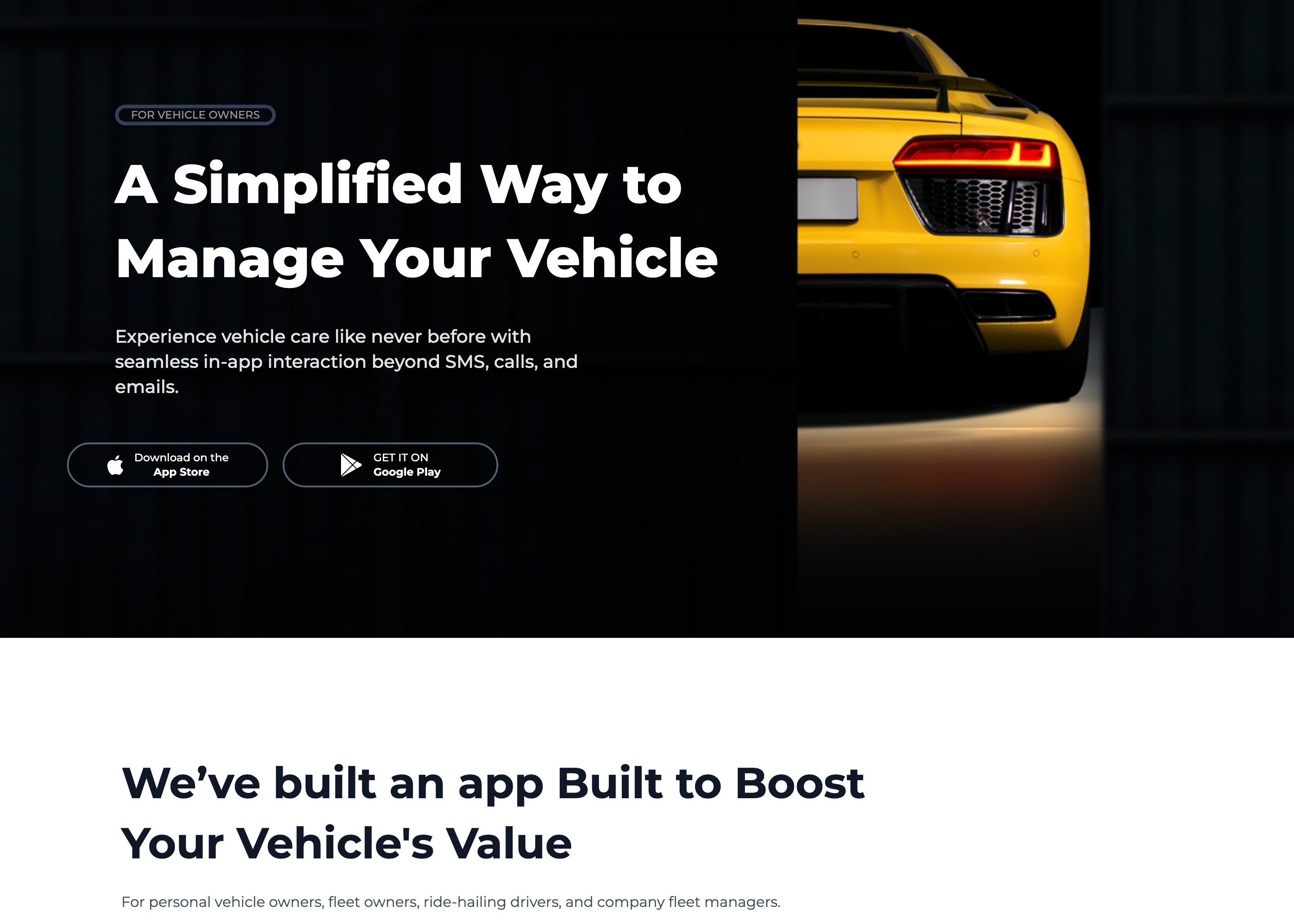 The owner app, and where to download it.